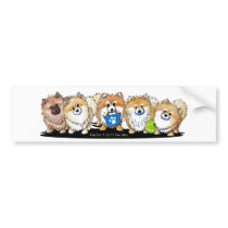 POM Parade Bumper Sticker bumper stickers