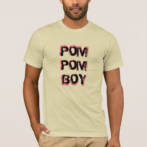 Pom Pom Boy tshirt Zazzle