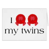 Pom Pom Twins Card cards