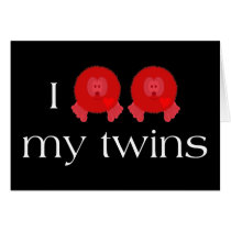 Pom Pom Twins Card cards
