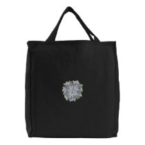 Pom-pon embroidered bags