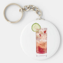 Pomegranate Keychain