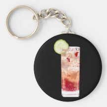 Pomegranate Keychain