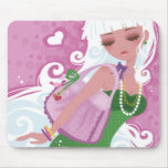 Pomegranate Marshmallow mousepads