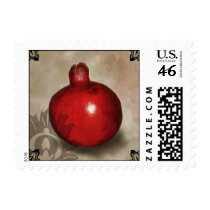 Pomegranate Postage Stamps