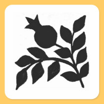 Pomegranate Sticker stickers