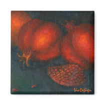 pomegranates magnets by VioDeSign pomegranates magnets