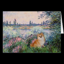 Pomeranian 3 - By the Seine cards