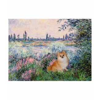 Pomeranian 3 - By the Seine shirt