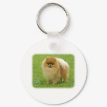 Pomeranian 8T087D-06 keychains