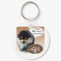 Pomeranian (blktan) Turkey keychains by GreyWolfCreation Pomeranian (blktan) Turkey keychains
