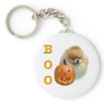 Pomeranian Boo keychains