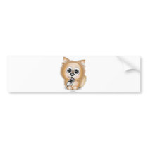 Pomeranian bumper stickers by smileycentral Pomeranian bumper stickers