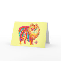 Pomeranian Card