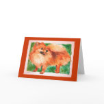 Pomeranian Card