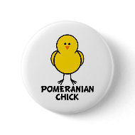 Pomeranian Chick button