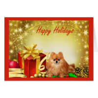 Pomeranian  Christmas Card Gifts