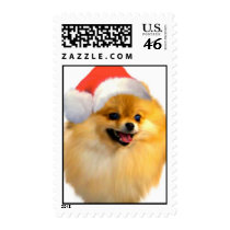 Pomeranian Christmas Stamps