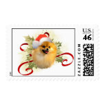 Pomeranian Christmas Stamps