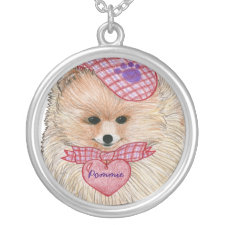 Pomeranian Customizable Necklace necklace