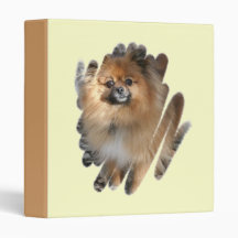 Pomeranian Design Binder