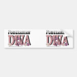 Pomeranian DIVA Bumper Sticker