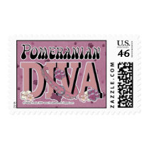 Pomeranian DIVA Stamps