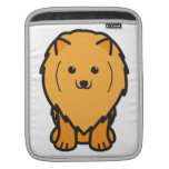 Pomeranian Dog Cartoon iPad Sleeves