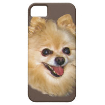 Pomeranian Dog Customizable iPhone 5 Cases
