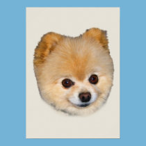 Pomeranian Dog Print