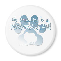 Pomeranian Granddog Magnet