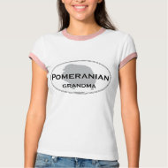 Pomeranian Grandma shirt