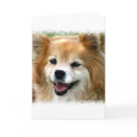 Pomeranian Greeting Card