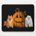 Pomeranian Halloween Mousepad by normagolden Pomeranian Halloween Mousepad