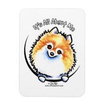 Pomeranian IAAM Rectangular Magnet