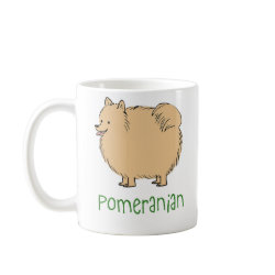 Pomeranian in a Knitted Sweater mug