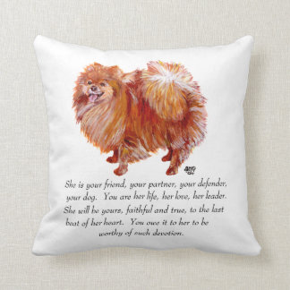 pomeranian pillow