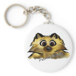 Pomeranian Keychain