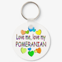 POMERANIAN keychains