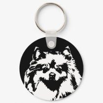 Pomeranian Keychain