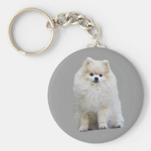 Pomeranian Keychain