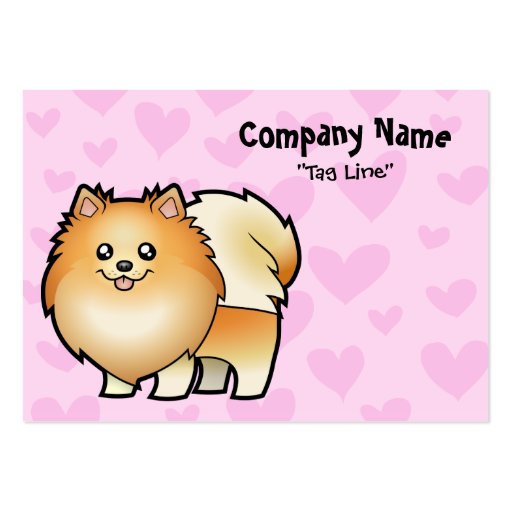 Pomeranian Love Business Card