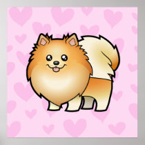 Pomeranian Love Posters