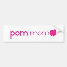 Pomeranian Mom Bumper Sticker