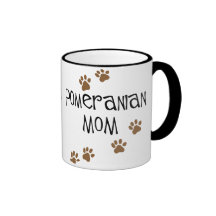 Pomeranian Mom Coffee Mugs