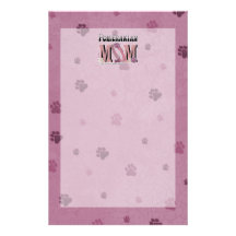 Pomeranian MOM Stationery Design