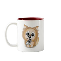 Pomeranian mugs by smileycentral Pomeranian mugs