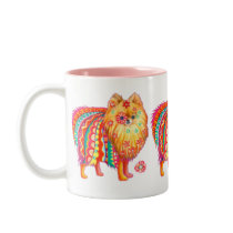 Pomeranian mugs