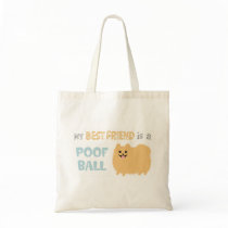 Pomeranian Poof Ball bags