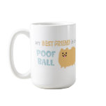 Pomeranian Poof Ball Coffee Mugs